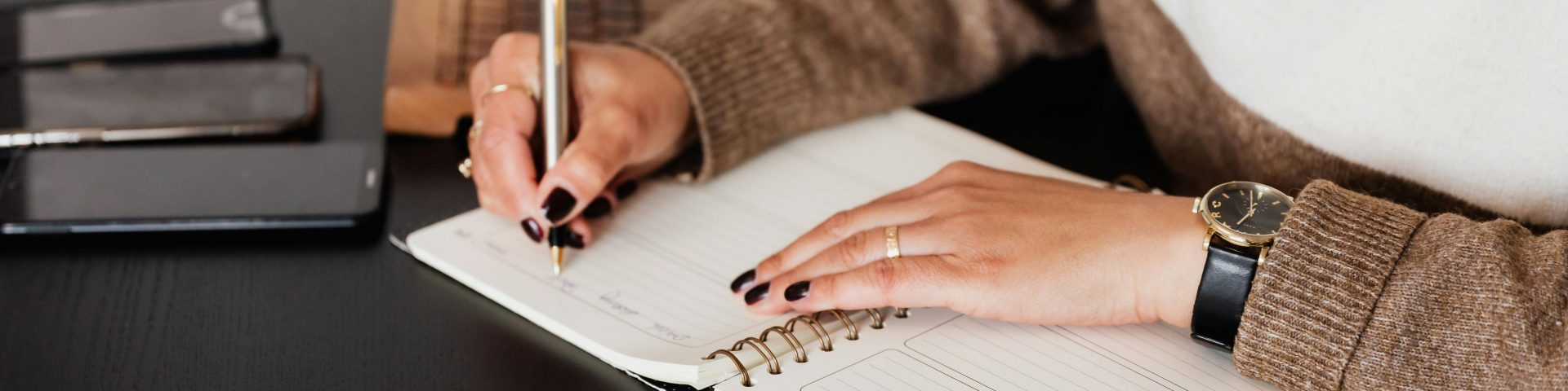 Een agenda invullen om je pensioendatum te bepalen bij eerder met pensioen gaan